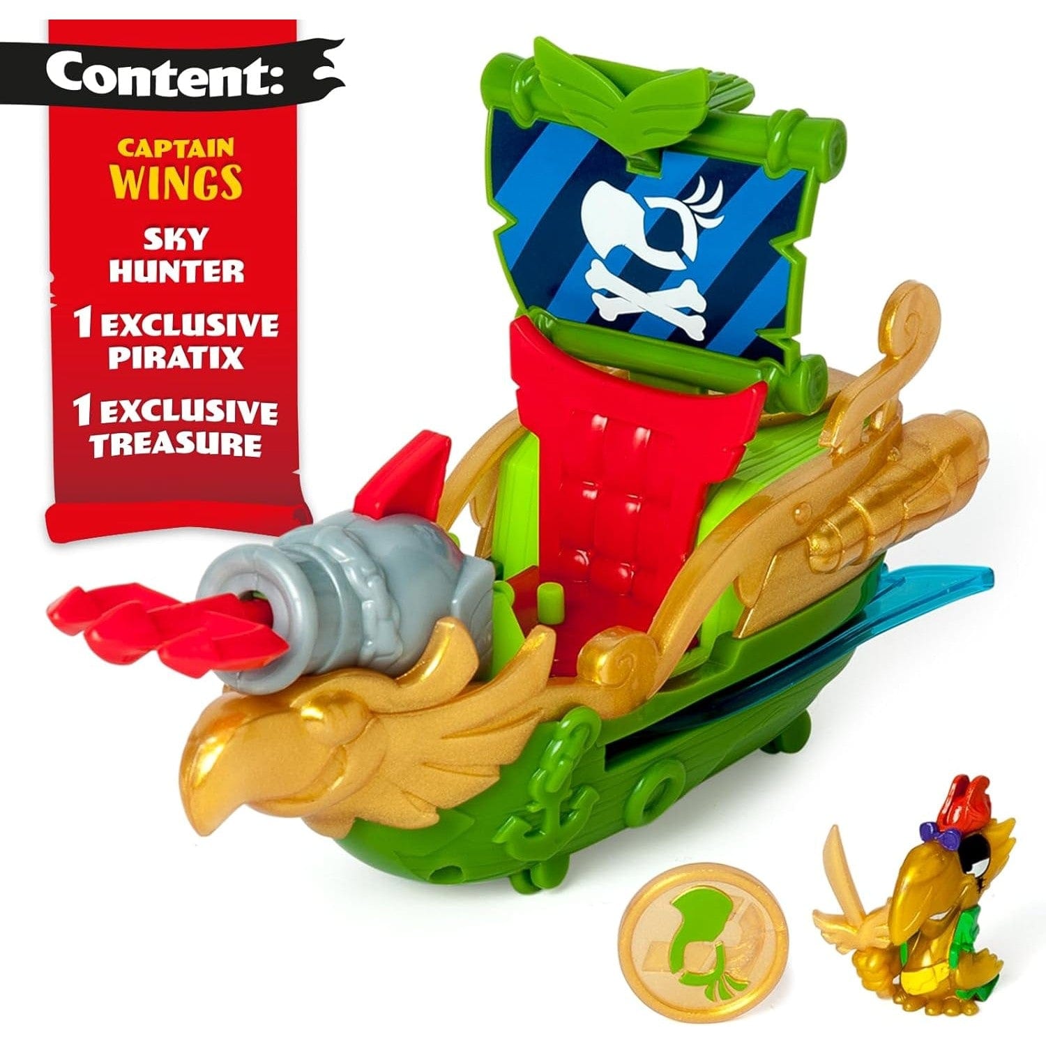 Piratix Adventure World Sky Hunter Ship Playset 8431618030332