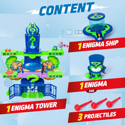 SuperThings Kazoom Power Enigma Tower Playset 8431618035863