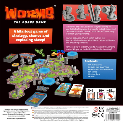Worms: The Board Game 5060924983327