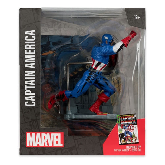 Marvel Captain America #100 Statue 12cm
