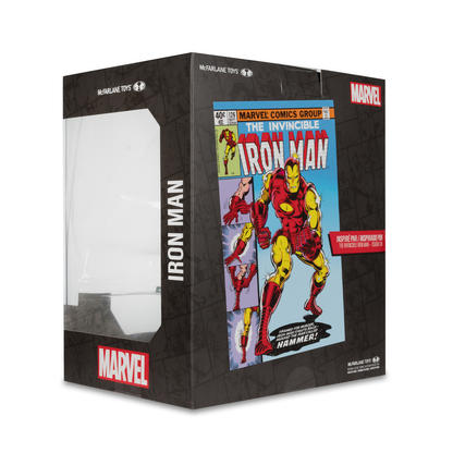 McFarlane Toys Marvel Iron Man The Invincible Iron Man #126 1:10 Scale Posed Figure