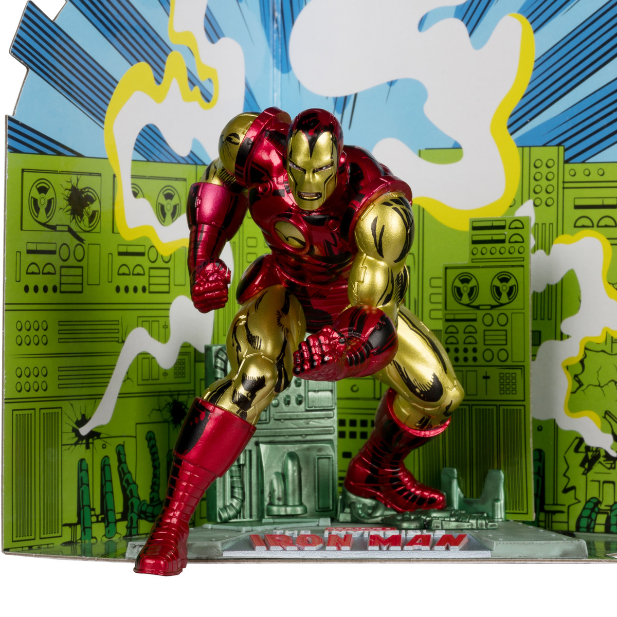 McFarlane Toys Marvel Iron Man The Invincible Iron Man #126 1:10 Scale Posed Figure