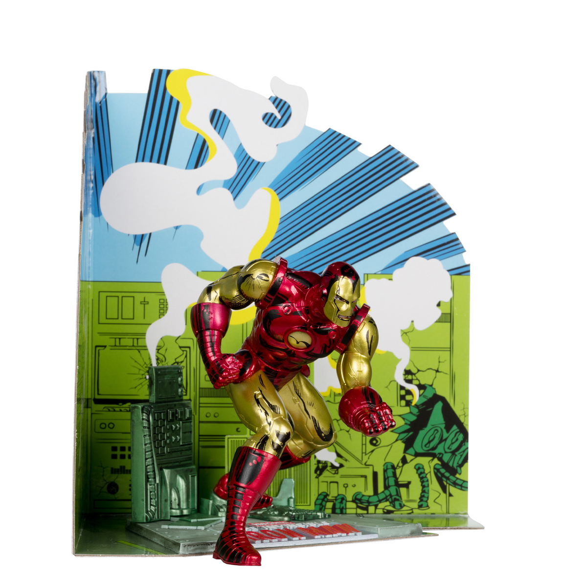McFarlane Toys Marvel Iron Man The Invincible Iron Man #126 1:10 Scale Posed Figure