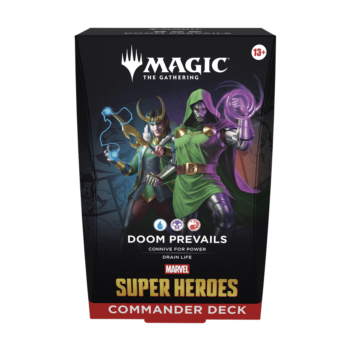 Magic: The Gathering | Marvel Super Heroes Commander Deck – Doom Prevails