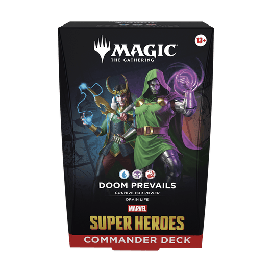 Magic: The Gathering | Marvel Super Heroes Commander Deck – Doom Prevails