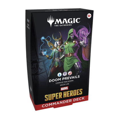 Magic: The Gathering | Marvel Super Heroes Commander Deck – Doom Prevails