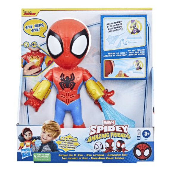 Marvel: Spidey & His Amazing Friends Electronic Suit Up Spidey 5010996141828
