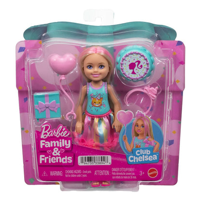 Barbie Chelsea Birthday Doll Bundle With Stylish Accessories Outfit And Gift Box