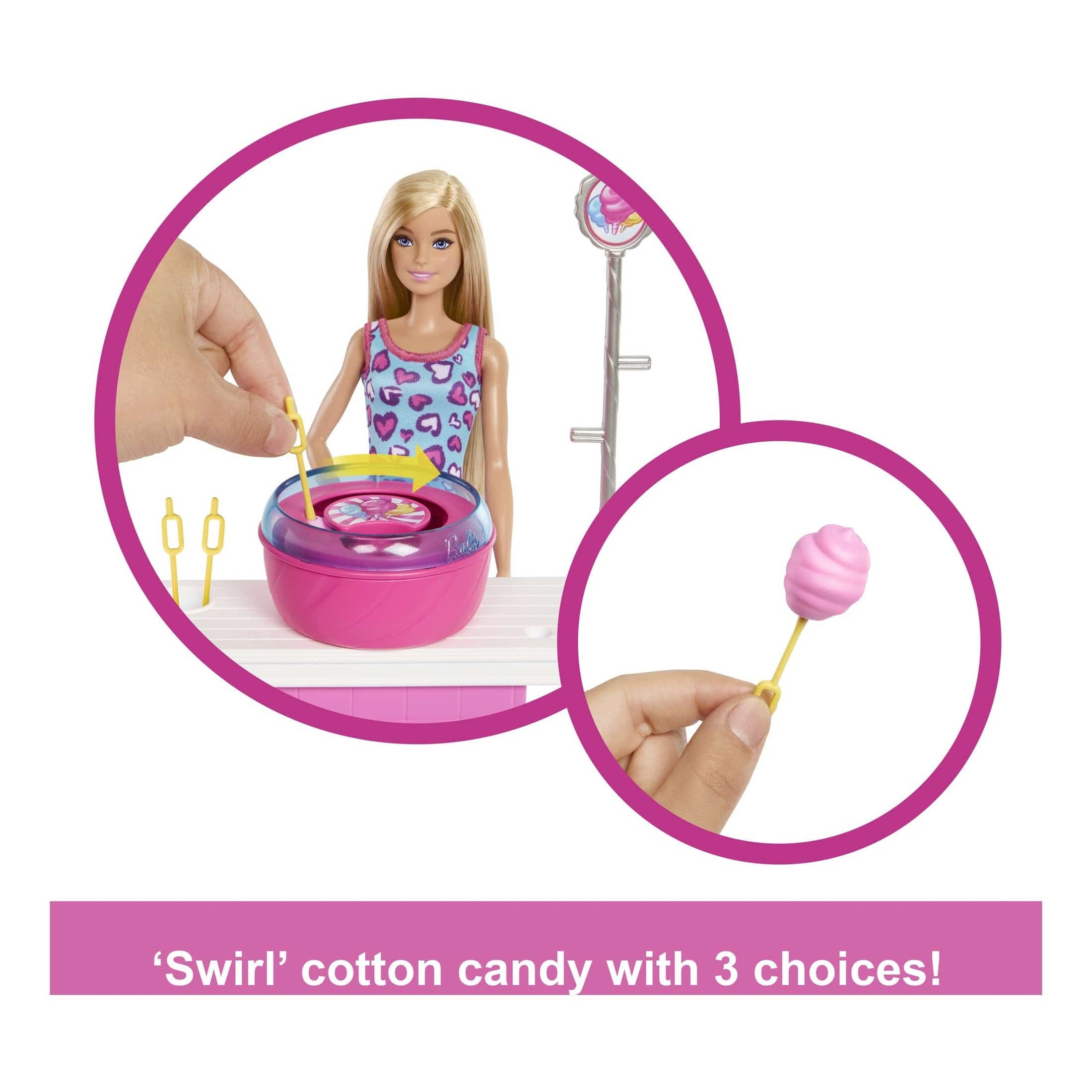 Barbie Cotton Candy Game Playset Doll