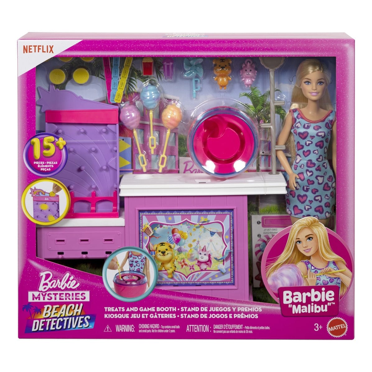 Barbie Cotton Candy Game Playset Doll