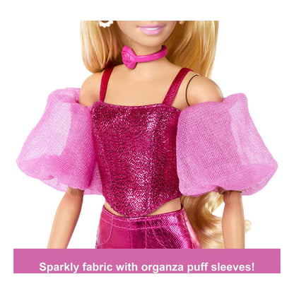 Barbie Deluxe Style Metallic Pink Corset