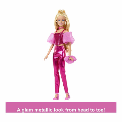 Barbie Deluxe Style Metallic Pink Corset