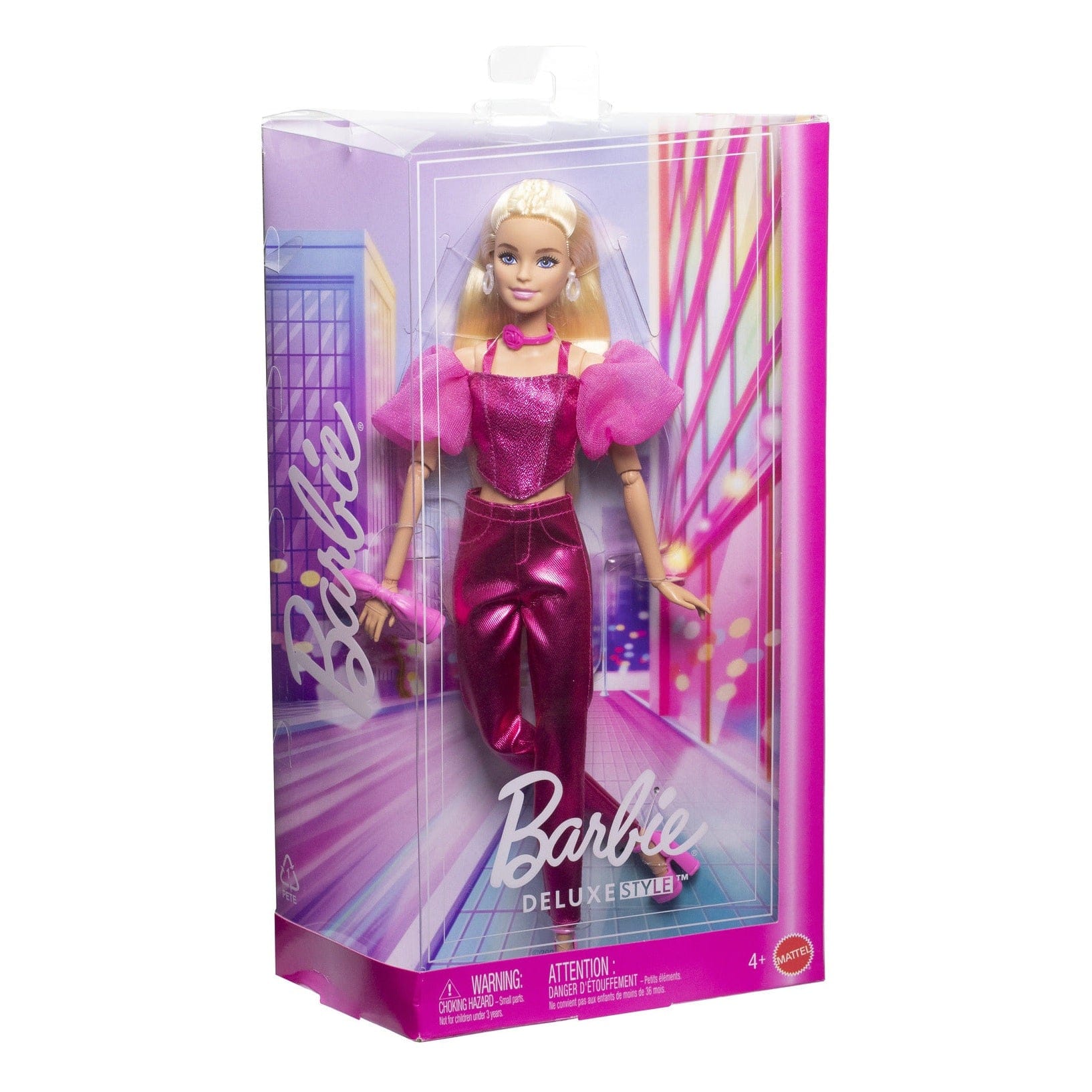 Barbie Deluxe Style Metallic Pink Corset