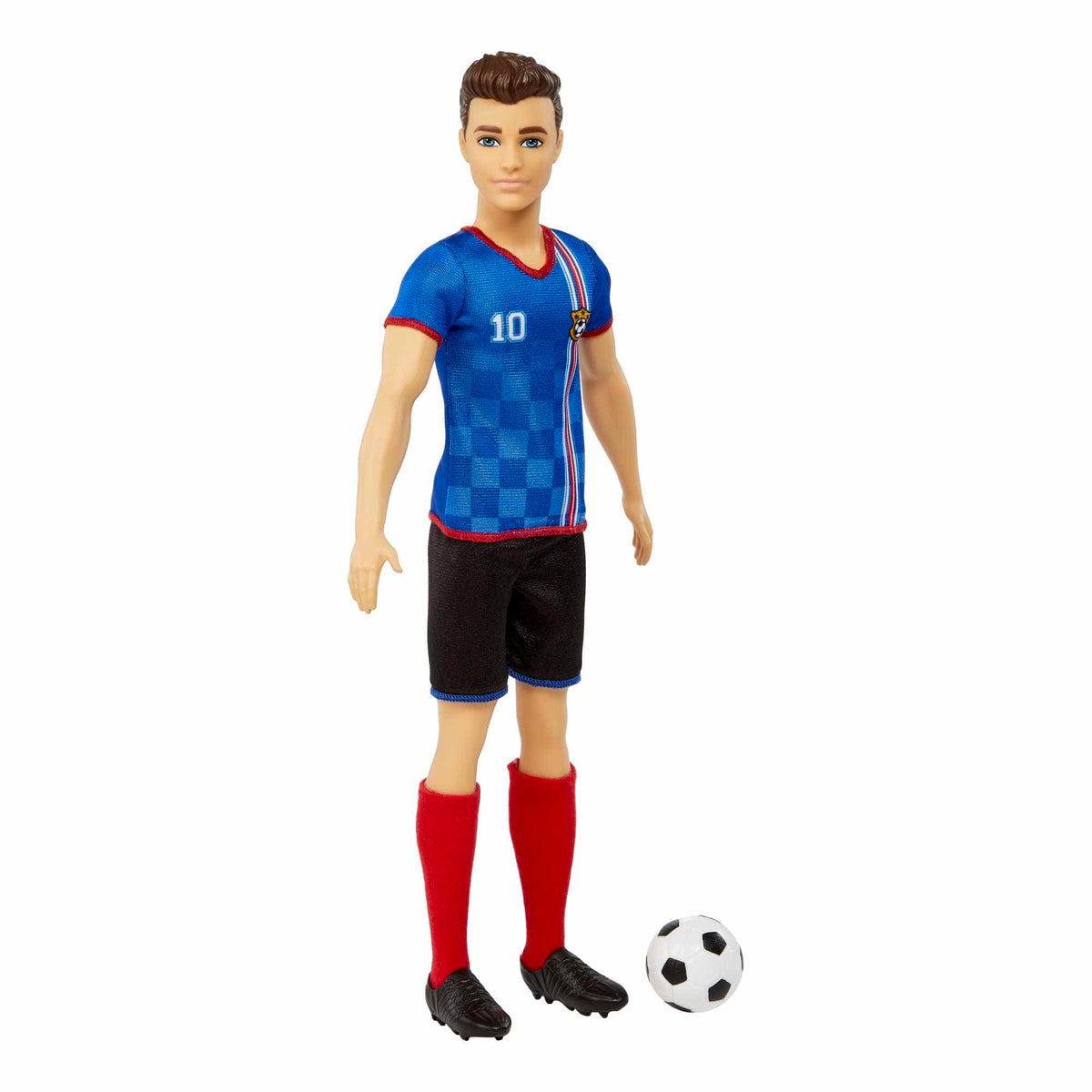 Barbie Ken Footballer Elite Championship Collection Pro Soccer Superstar Action Doll 194735015221