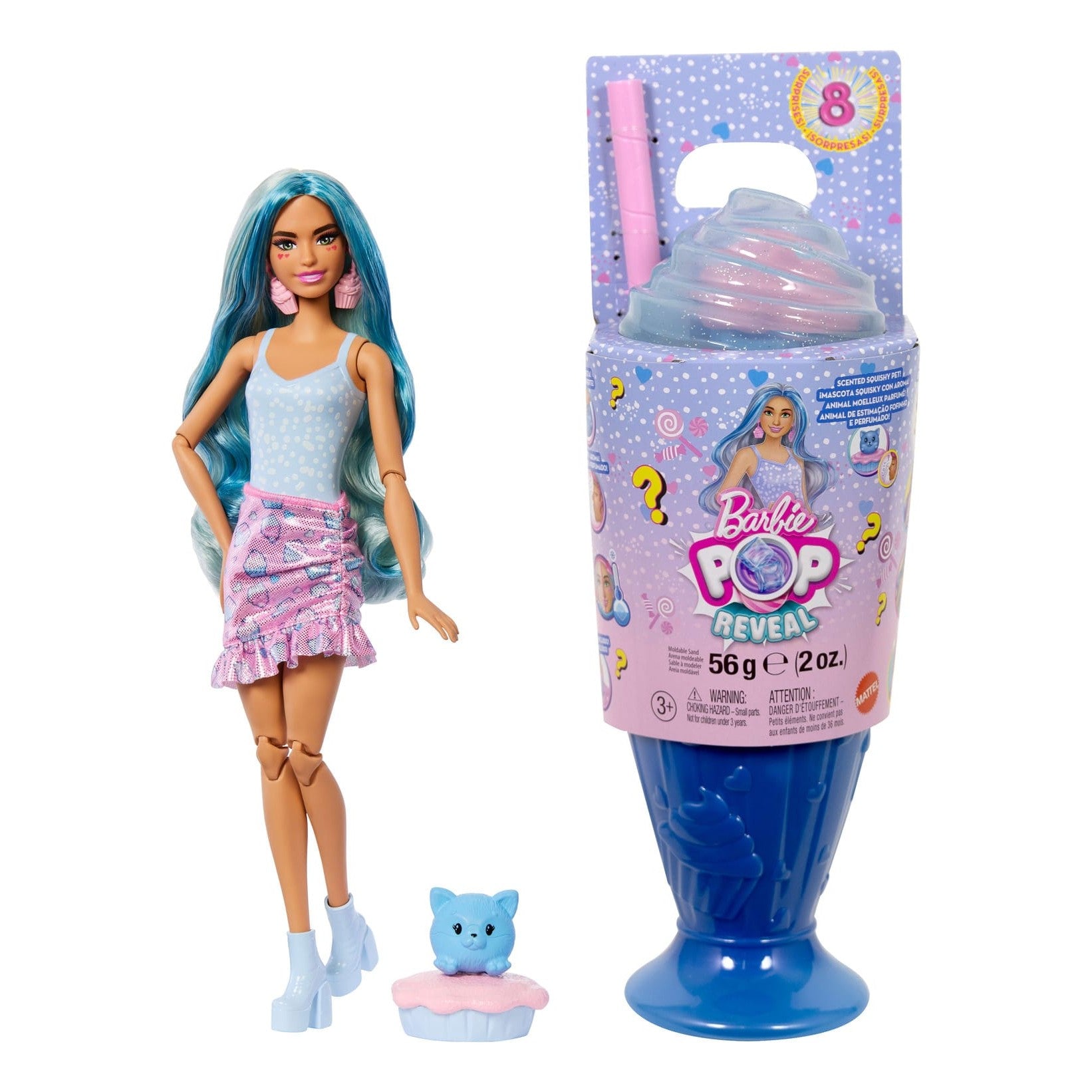 Barbie Pop Reveal Sweet Treats Deluxe Collection Dessert Princess Collector Doll