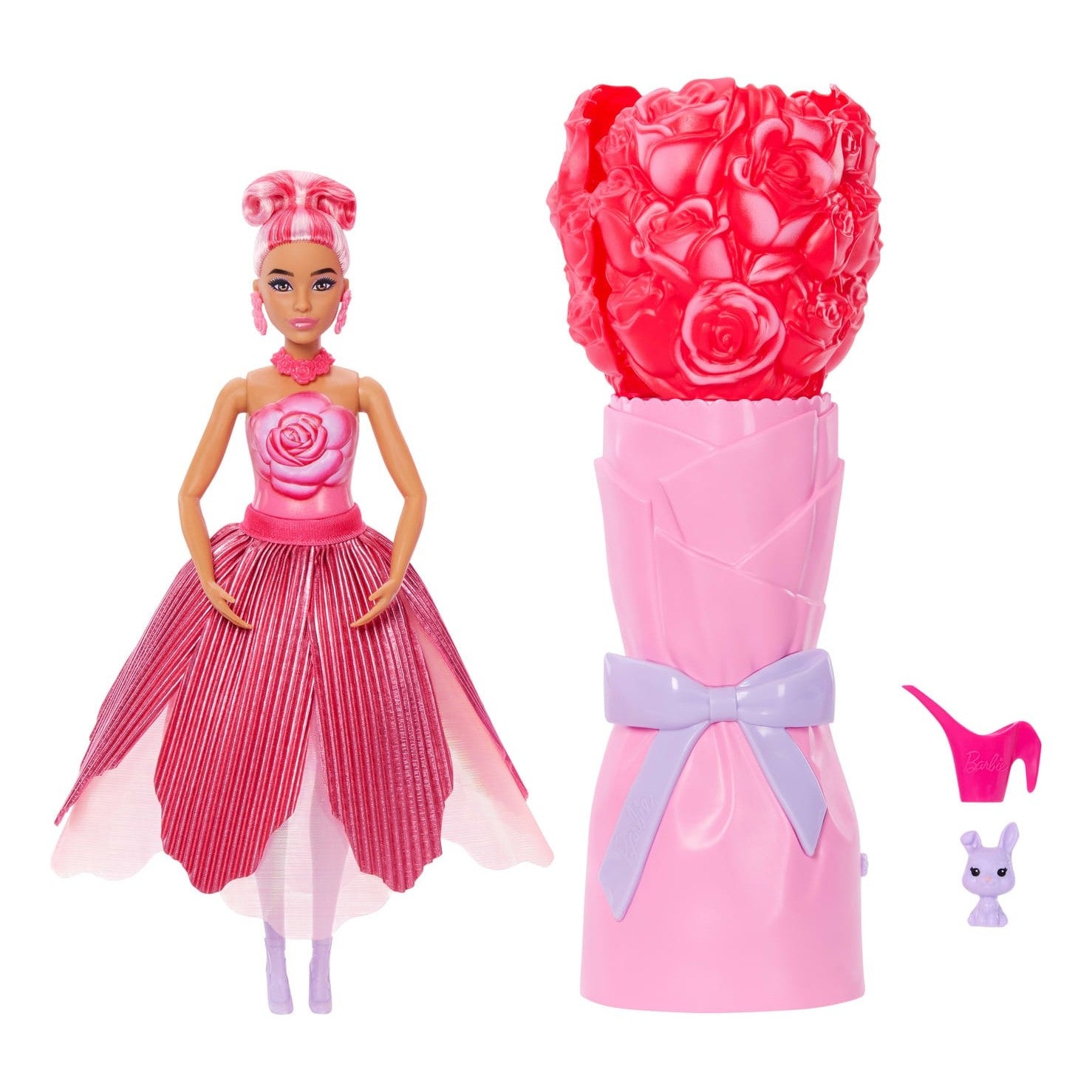 Barbie Reveal Flower Unboxed Signature Red Rose Collectibles Deluxe Edition Doll