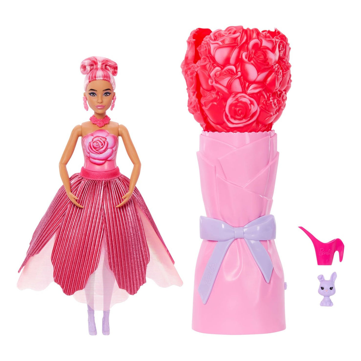 Barbie Reveal Flower Unboxed Signature Red Rose Collectibles Deluxe Edition Doll