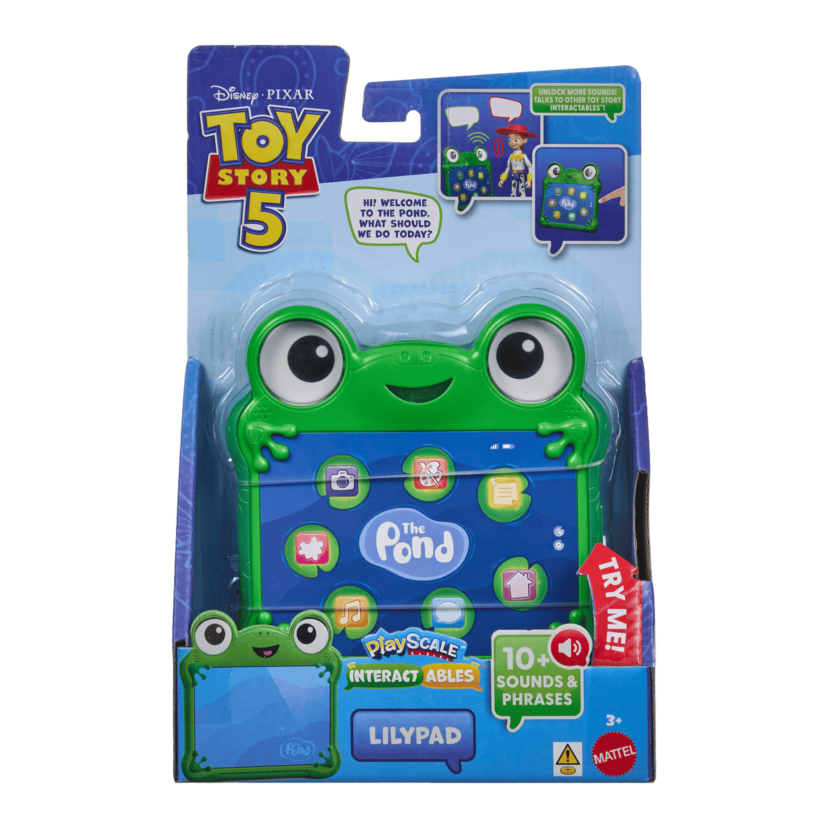 Disney Pixar Toy Story 5 Interactables Lilypad Talking Figure 194735356737