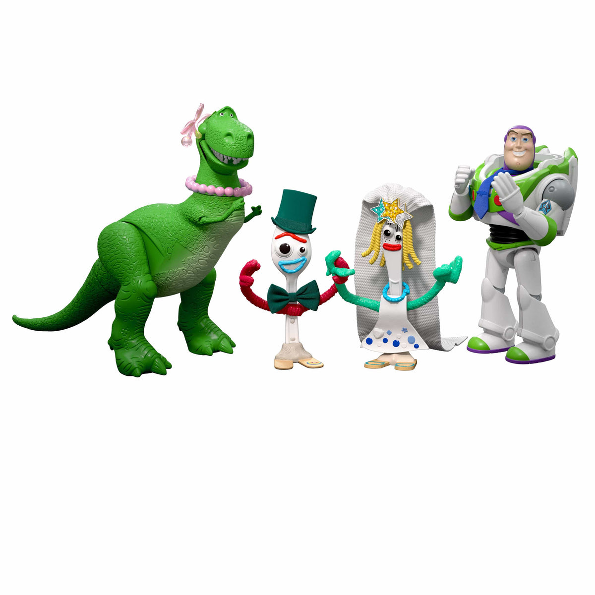 Disney Pixar Toy Story 5 What Is a Wedding? 7-Inch PlayScale Figure 4-Pack 194735356447