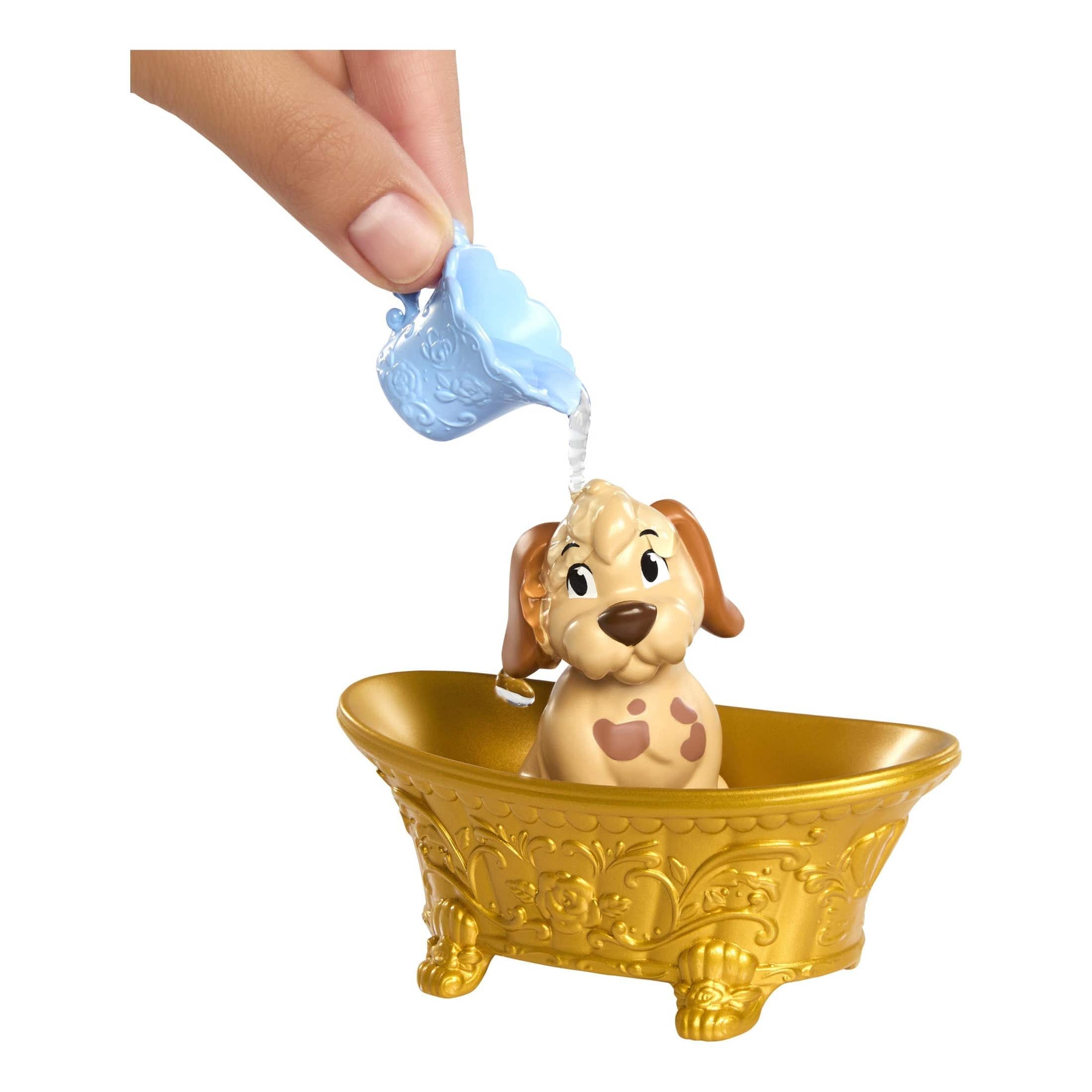 Disney Princess Animal Capsule Belle and Animal Toy by Mattel