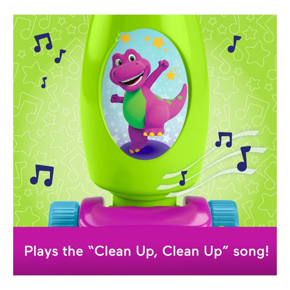 Fisher Price Barney's World Clean Up Vacuum for Kids Learning Responsibility and Imaginative Play