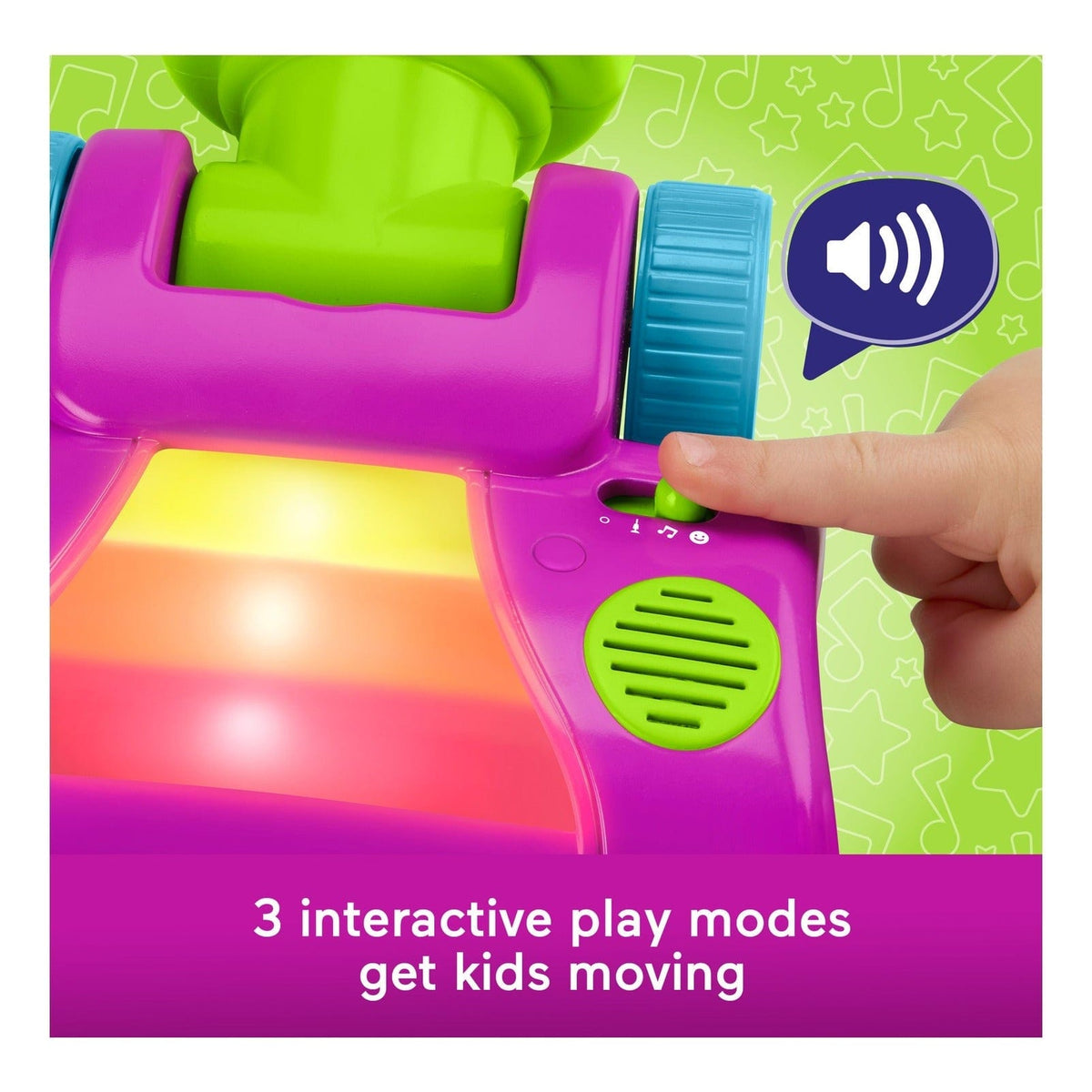 Fisher Price Barney's World Clean Up Vacuum for Kids Learning Responsibility and Imaginative Play