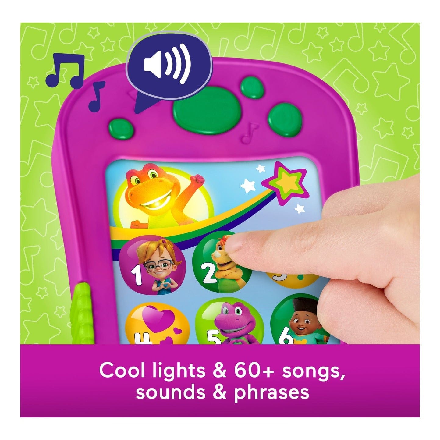 Fisher Price Barney's World Hey Barney Phone 194735322077