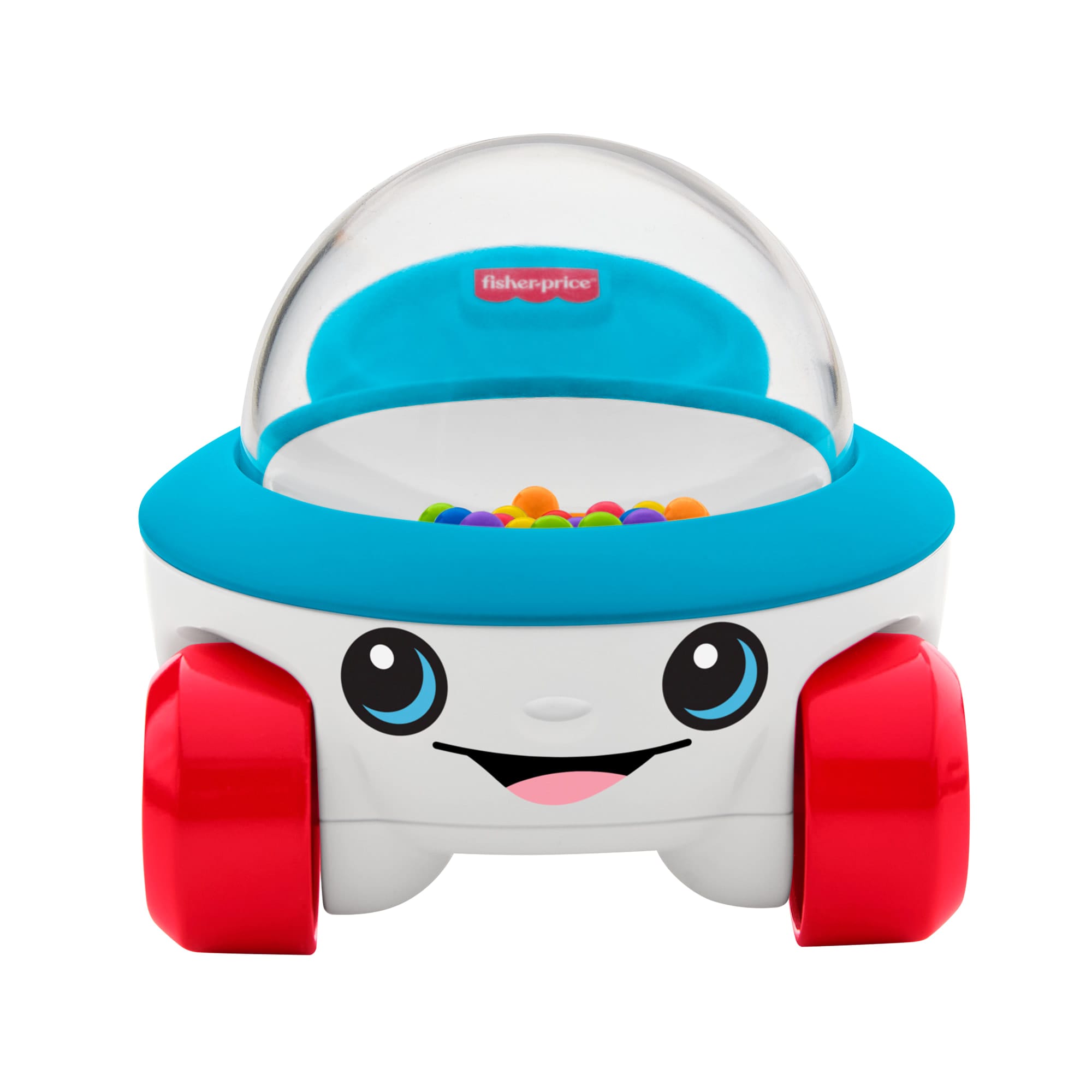 Fisher-Price Corn Popper Push-Along Vehicle for Toddlers with Bright Colours Easy Grip