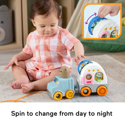 Fisher-Price Friendship Forest Pull-Along Camper Toy