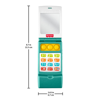 Fisher-Price Laugh And Learn Flip Phone Educational Toy For Toddlers Everyday Play