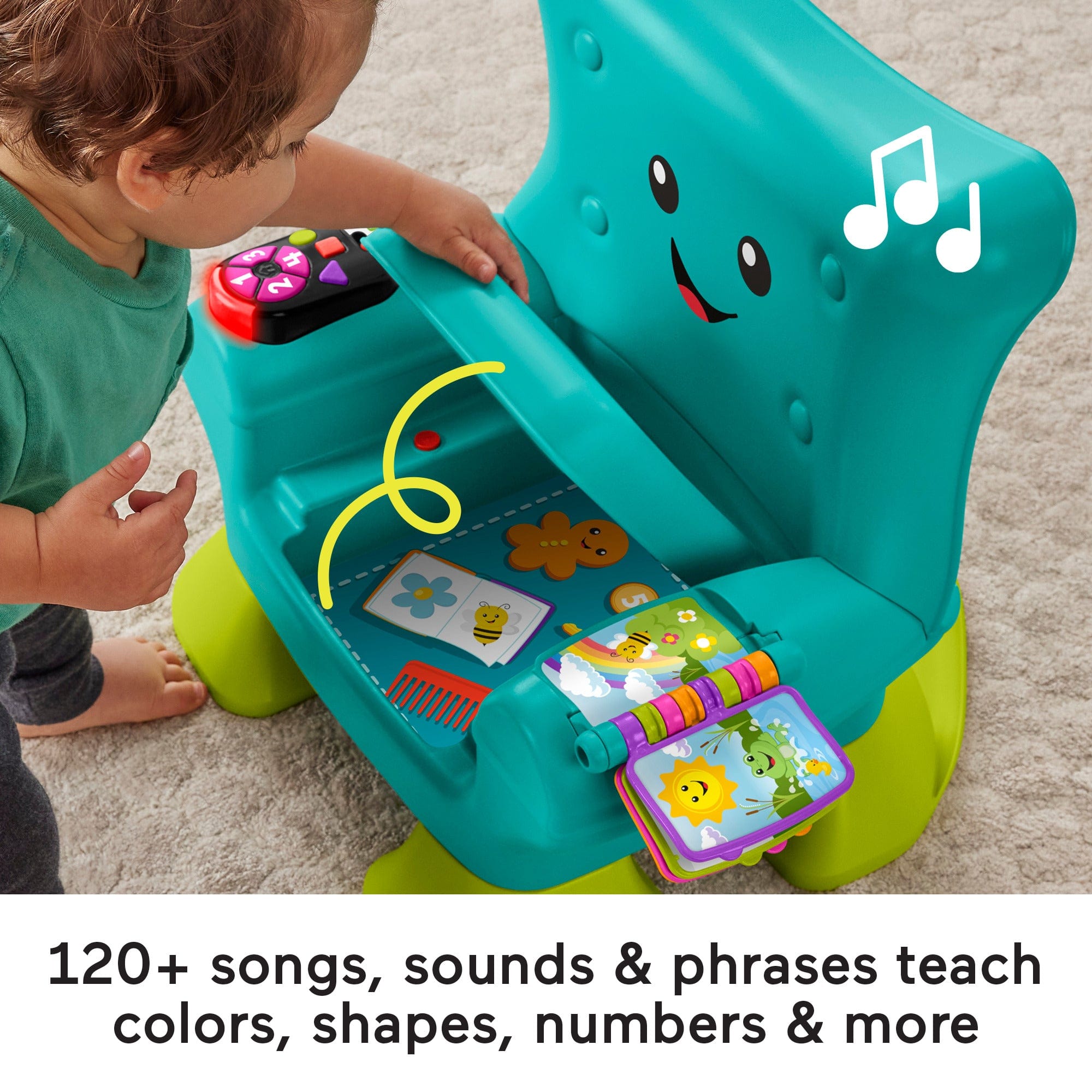Fisher Price Laugh and Learn Smart Stages Chair for Babies and Toddlers 194735254750