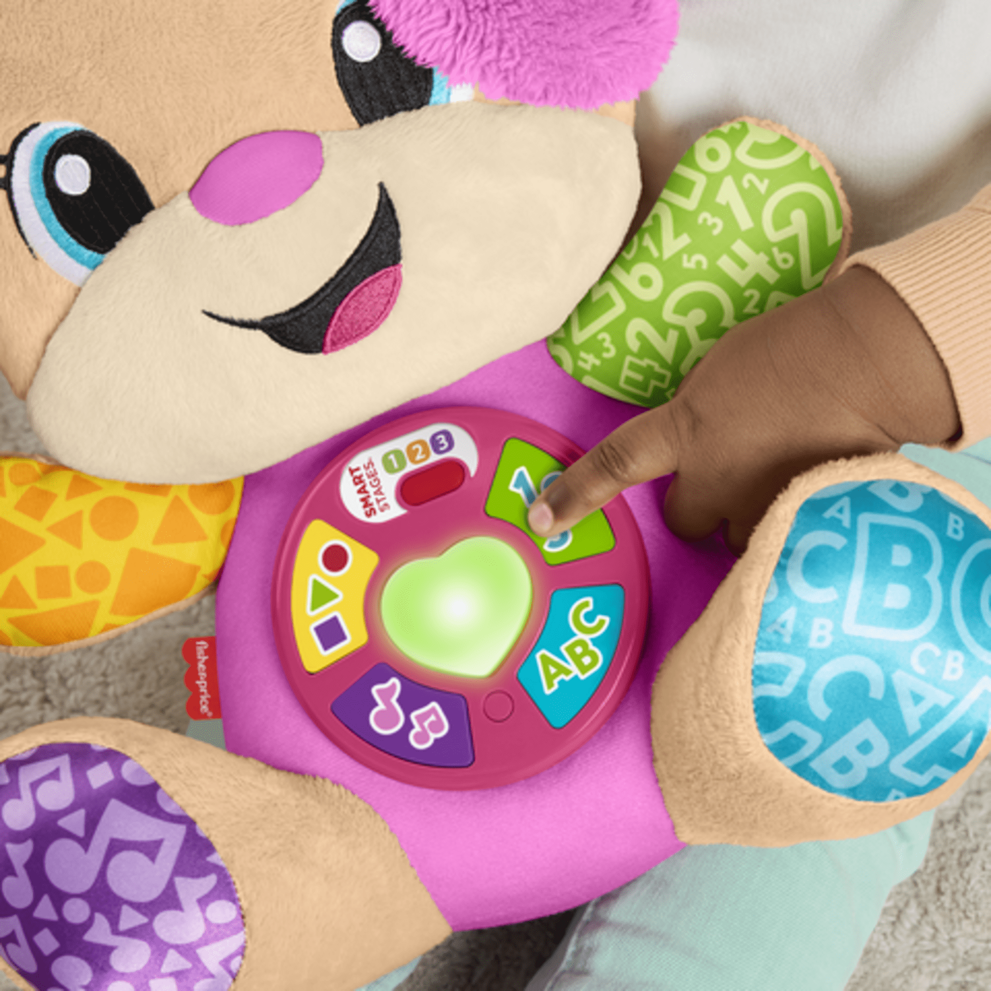 Fisher Price Laugh and Learn Smart Stages Sister Plush Toy 194735293988
