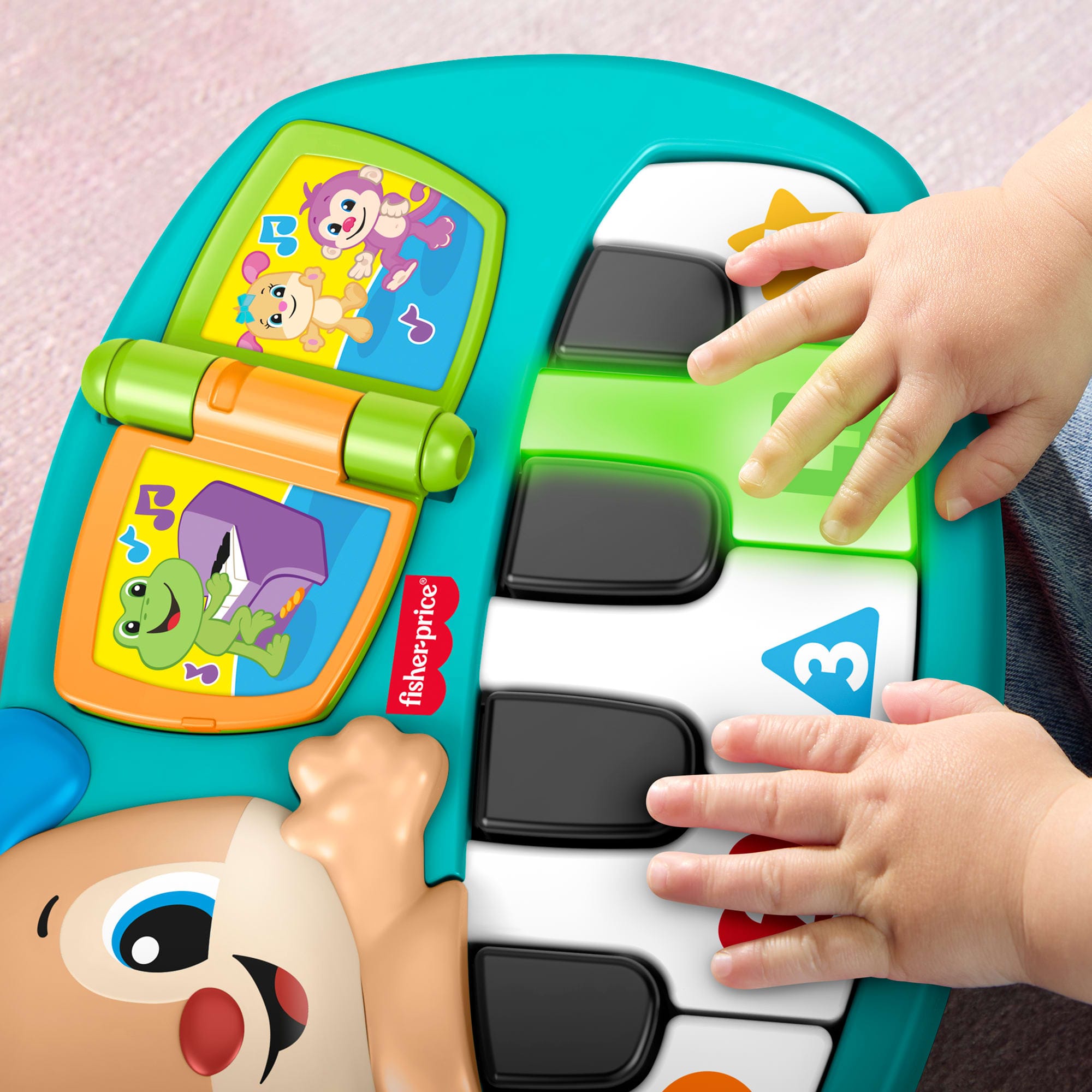 Fisher-Price Laugh & Learn Puppy's Piano Interactive Musical Educational Toy Set