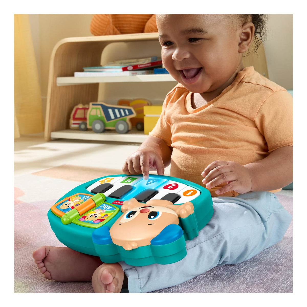 Fisher-Price Laugh & Learn Puppy's Piano Interactive Musical Educational Toy Set