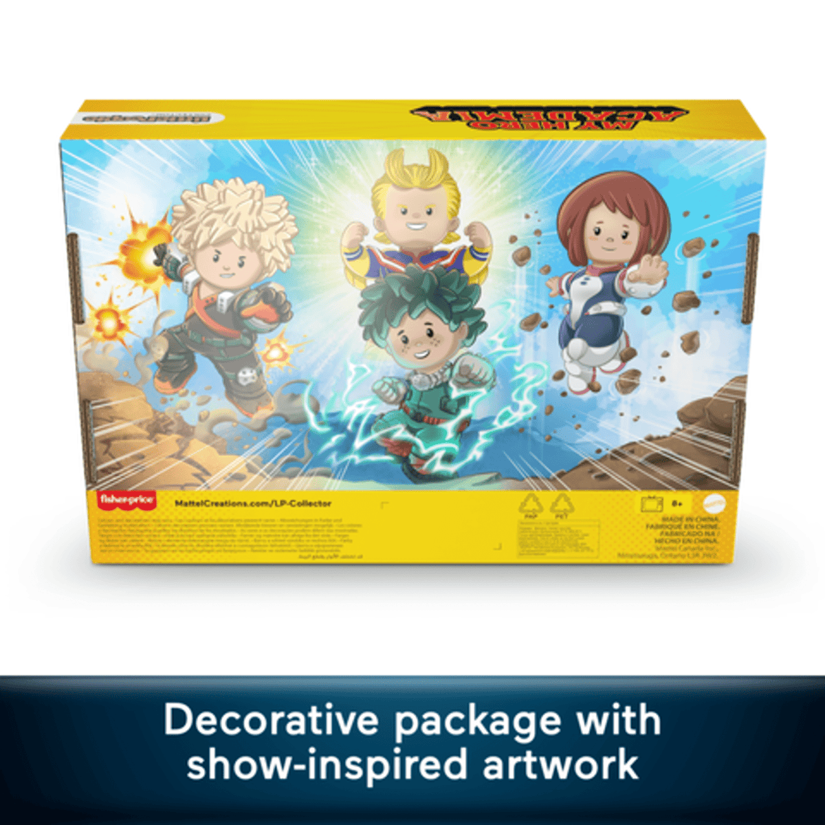 Fisher Price Little People Collector My Hero Academia Figure Set
