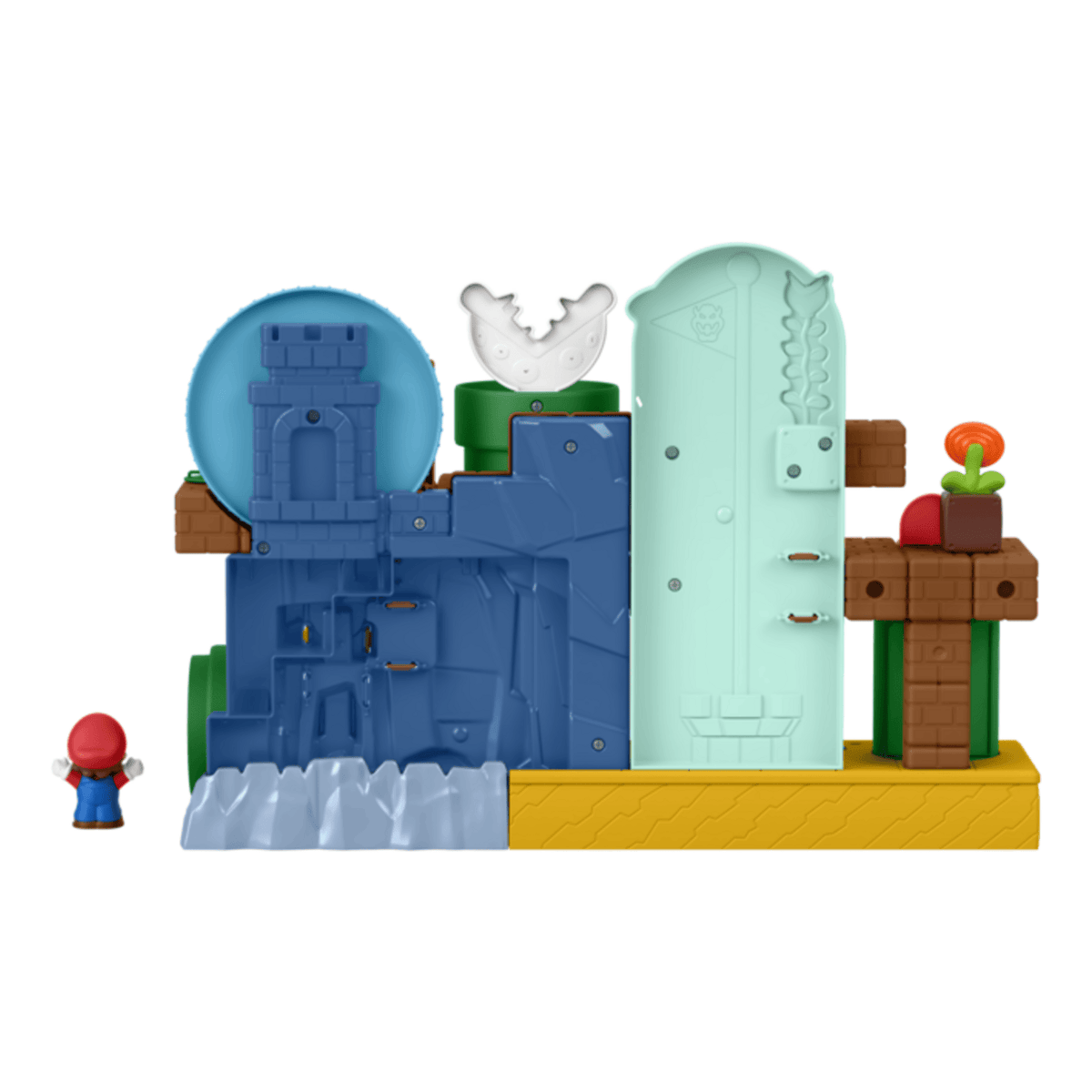 Fisher-Price Little People Super Mario Adventure Playset With Figures And Accessories