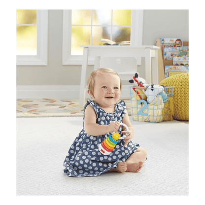 Fisher-Price Newborn Classics Deluxe Two-Pack Soft Rattle Toys For Babies Everywhere