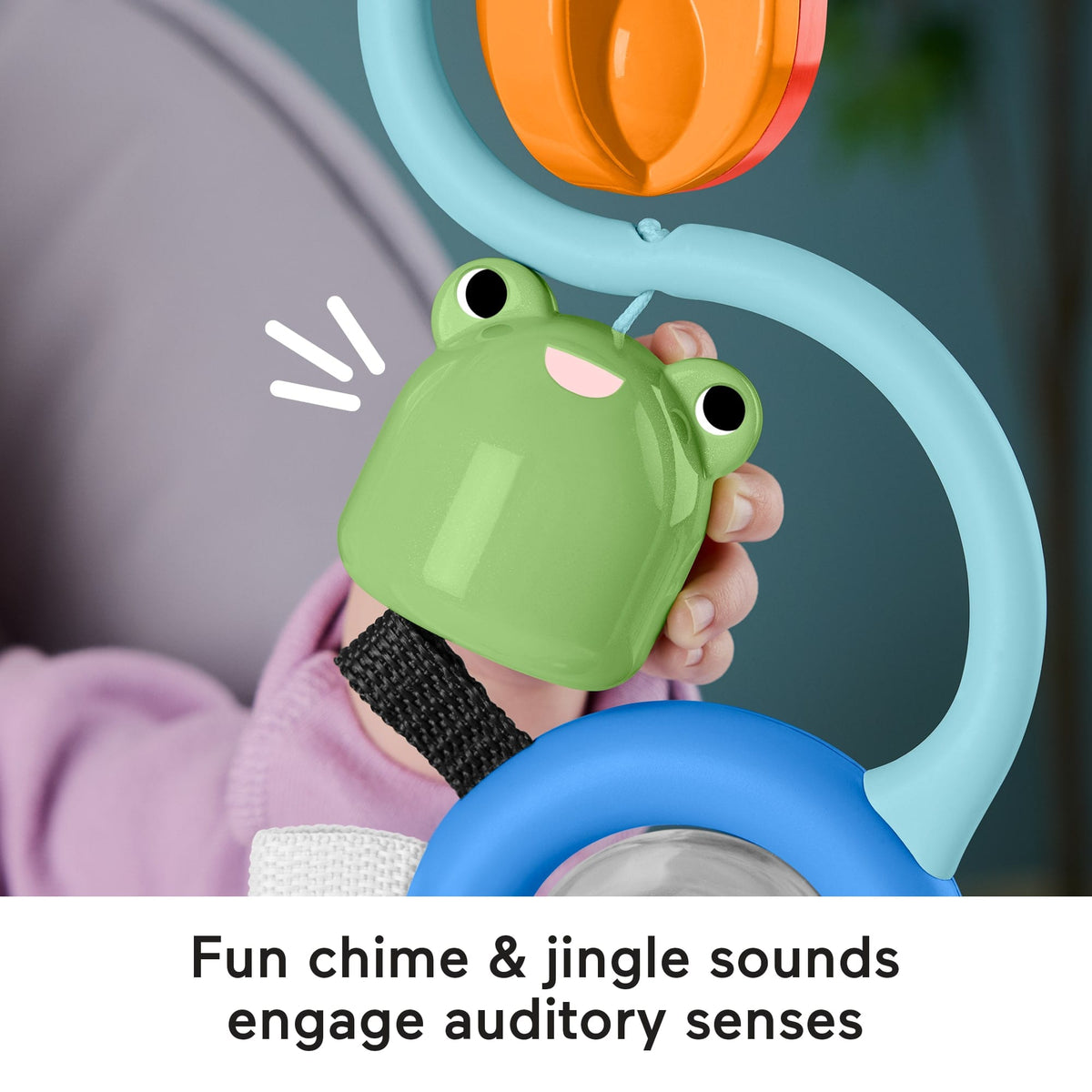 Fisher-Price Sensory Developmental High Chair Toy For Early Brain Senses Stimulation