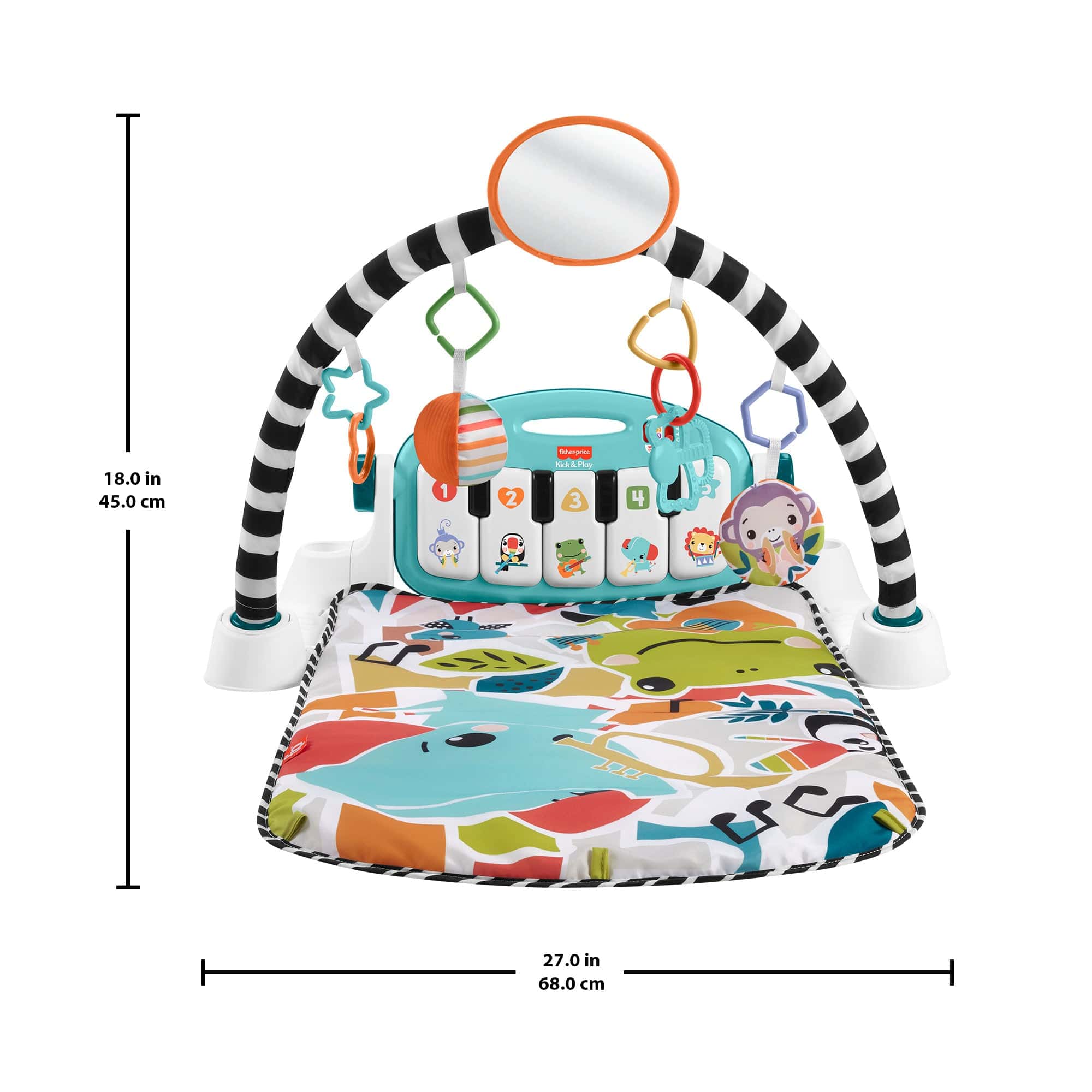 Glow And Grow Kick And Play Gym Blue 194735224104