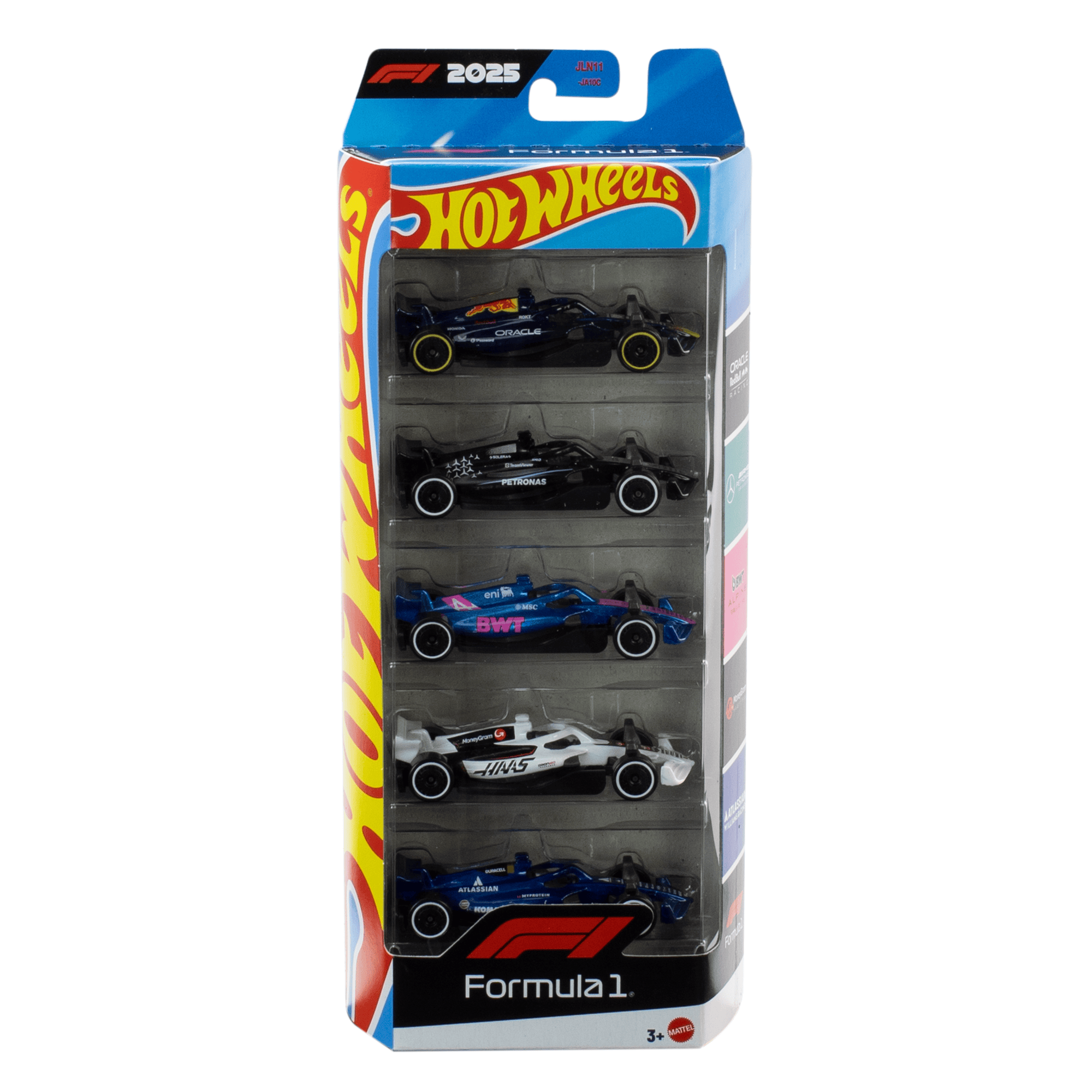 Hot Wheels Hyperextravagant Ultimate Deluxe Edition Basic 5 Pack Formula One Car