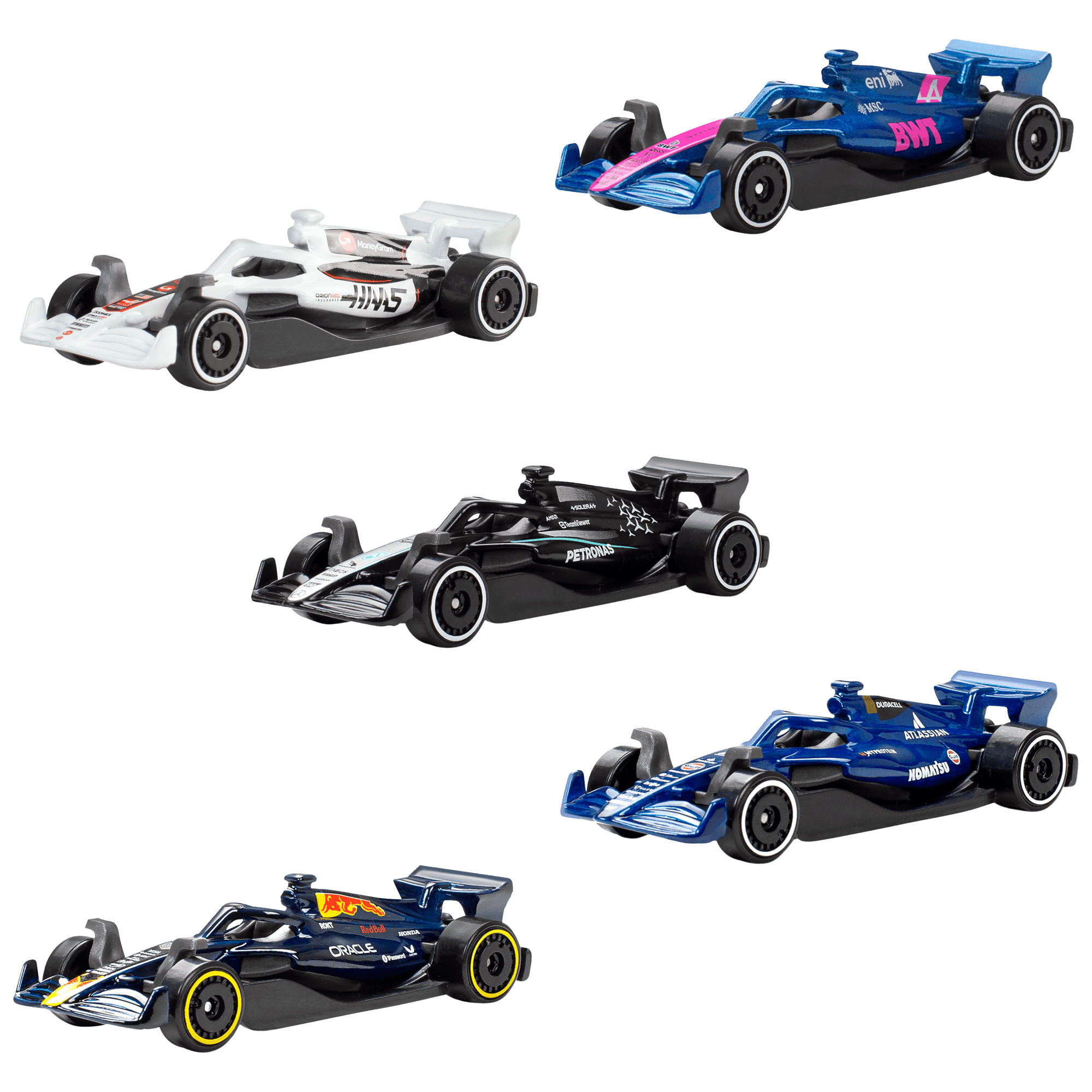 Hot Wheels Hyperextravagant Ultimate Deluxe Edition Basic 5 Pack Formula One Car