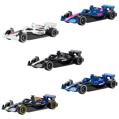 Hot Wheels Hyperextravagant Ultimate Deluxe Edition Basic 5 Pack Formula One Car