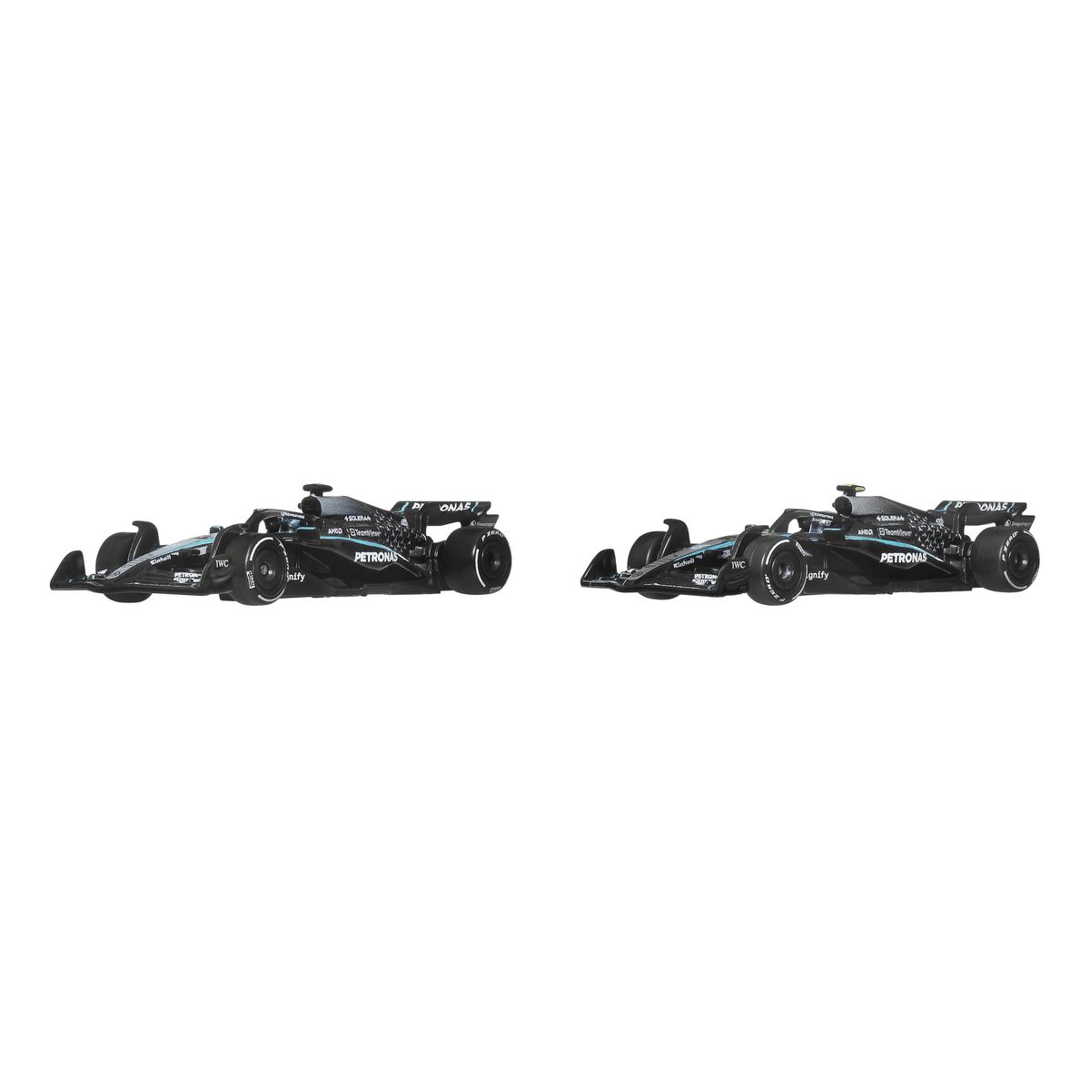 Hot Wheels Premium Formula One Grand Prix Collectors Edition Mercedes Die-Cast Set