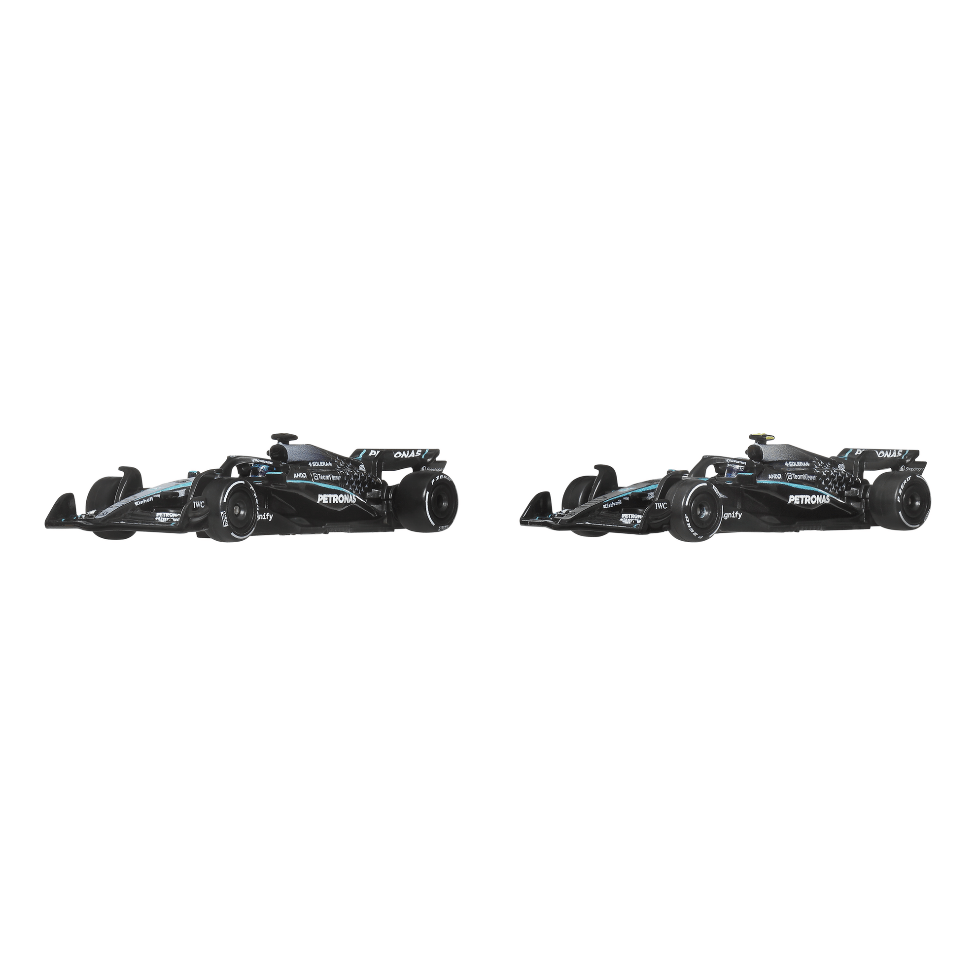 Hot Wheels Premium Formula One Grand Prix Collectors Edition Mercedes Die-Cast Set