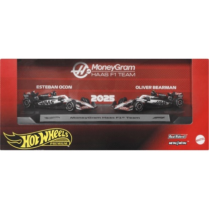 Hot Wheels Premium Haas F1 Team International GrandPrix Die Cast Collectible Car