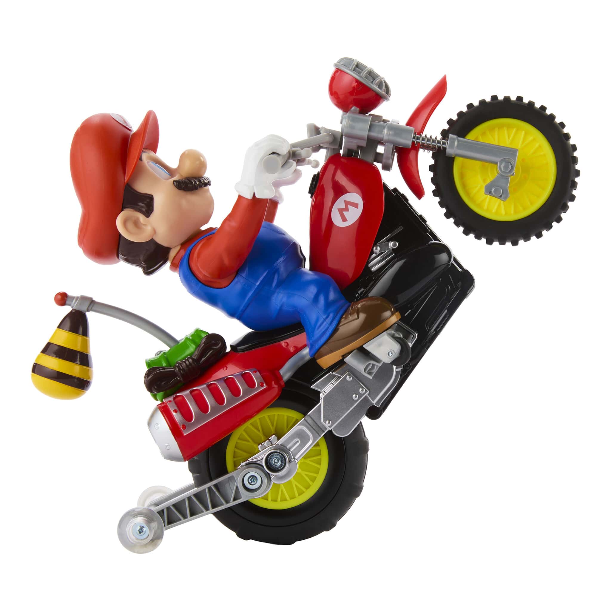Hot Wheels Super Mario Galaxy Movie Mario Wheelie Motocross RC 194735379675