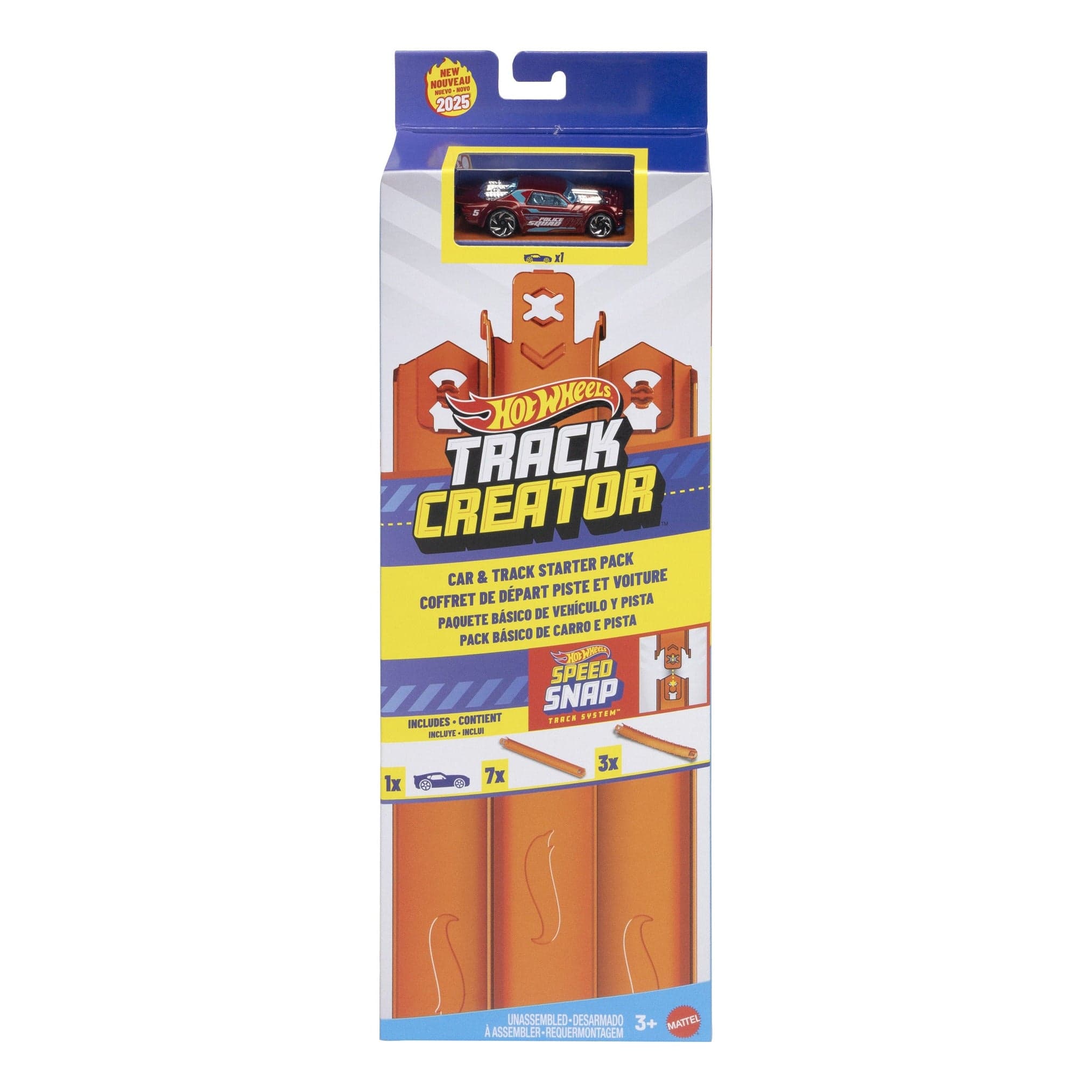 Hot Wheels Track Creator Track and Car Starter Pack 194735289776