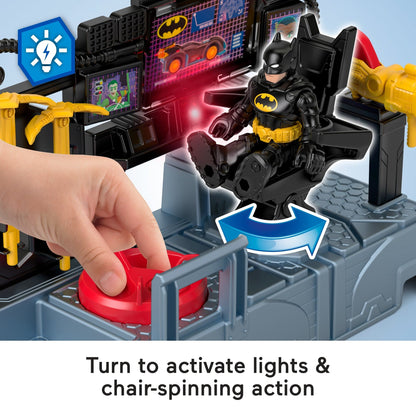 Imaginext DC Super Friends Bat Command Center Playset with Elevator and Cannon 194735294701