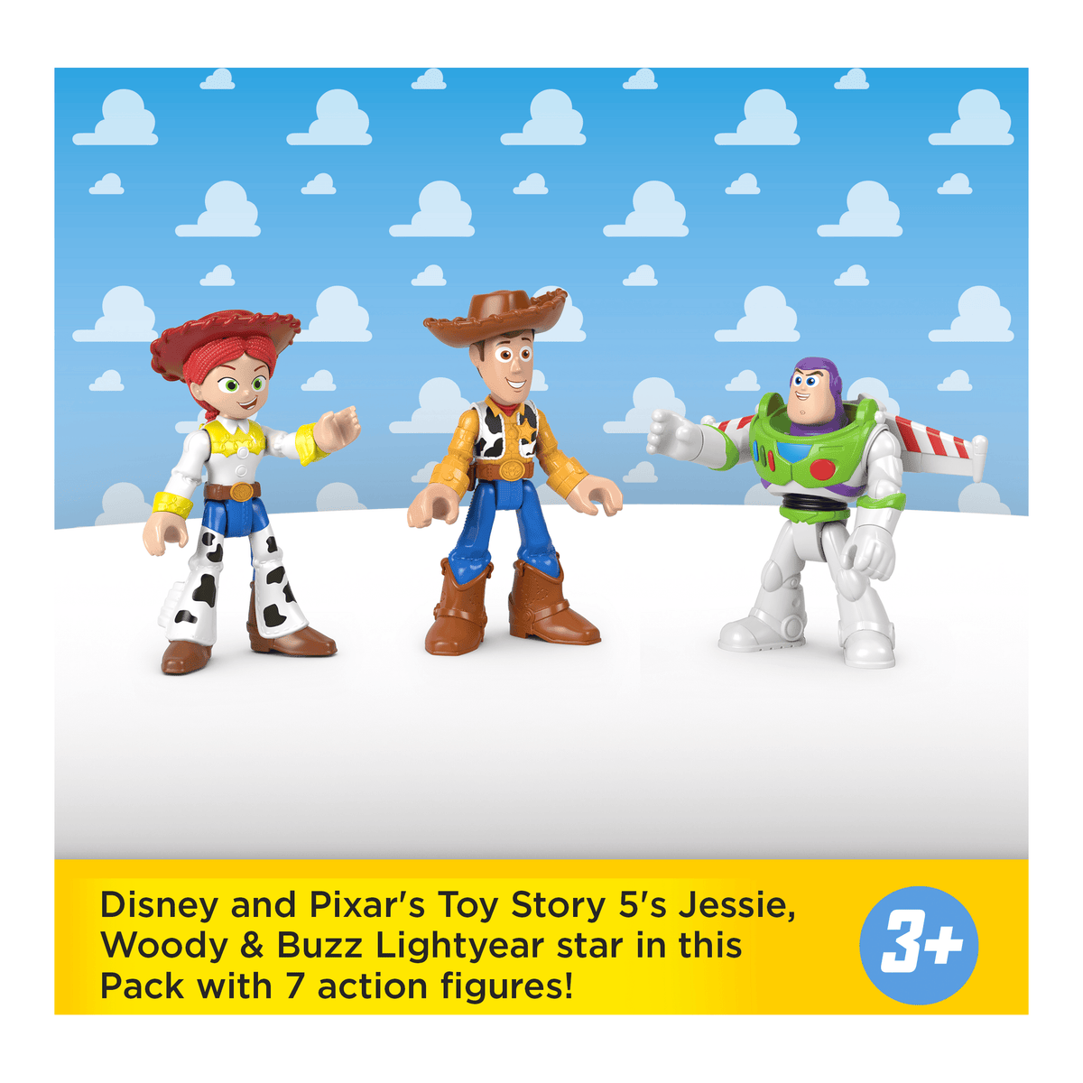 Imaginext Disney Pixar Toy Story 5 Multipack – 7 Figures 194735380558