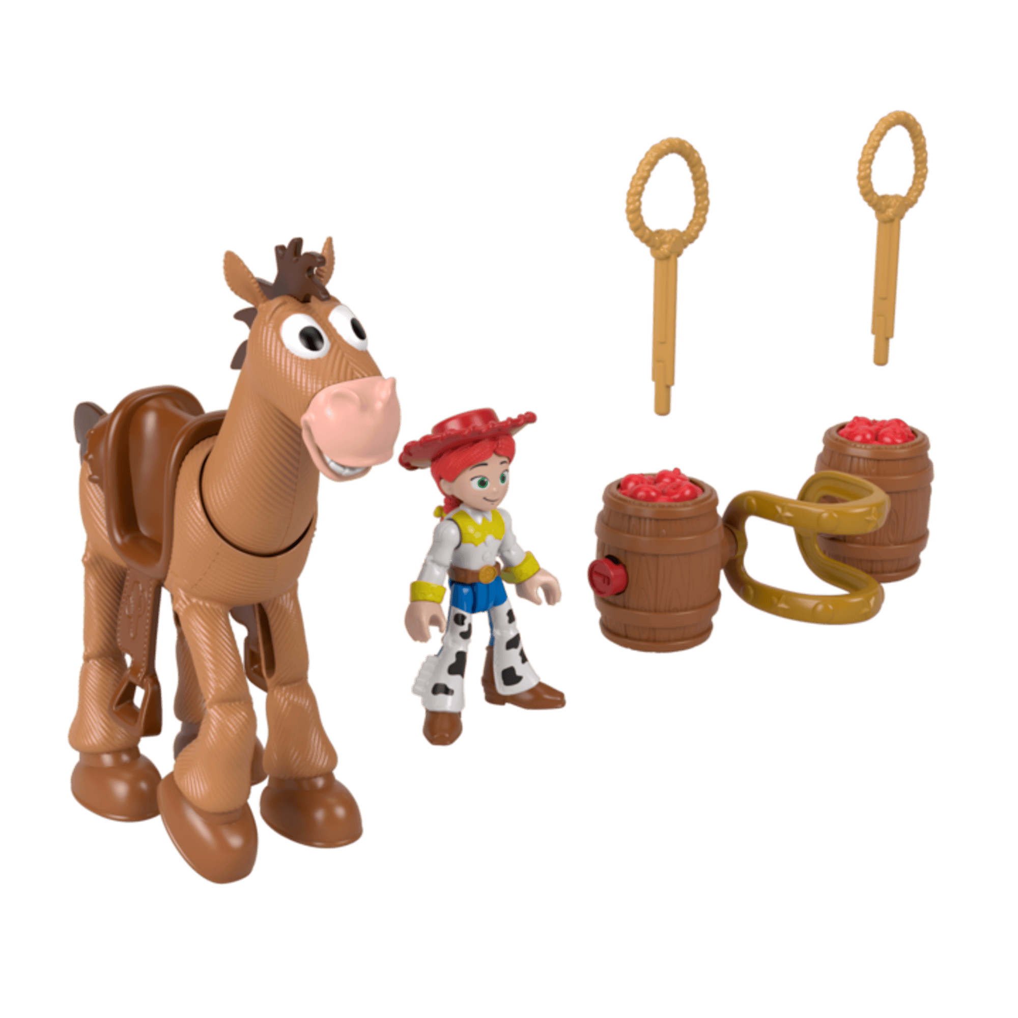 Imaginext Toy Story Adventure Collection Deluxe Edition Jessie And Bullseye Duo Figure